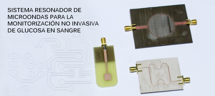 Microwawe resonator for noninvasive monitoring blood glucose system